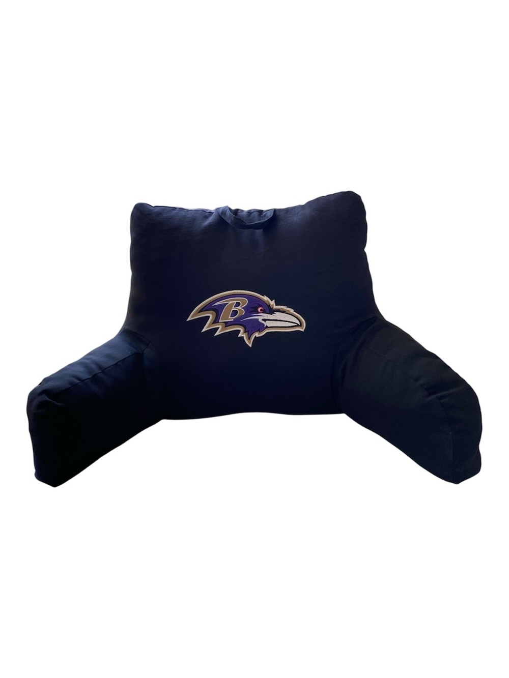 NFL Baltimore Ravens Bed Rest Pillow Black